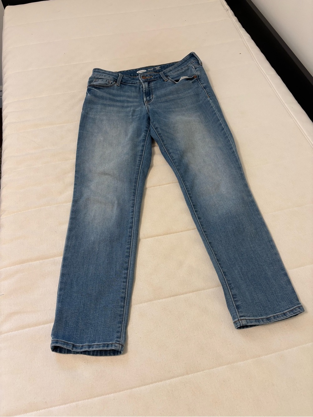 OLD NAVY  Light Blue Straight-Leg Jeans SIZE 6 short